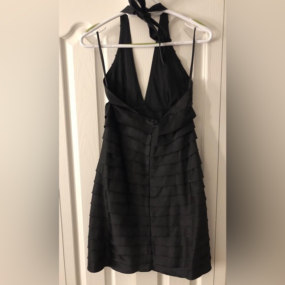 NUMERO Sexy Black Dress Horizontal Layers - Picture 5 of 5